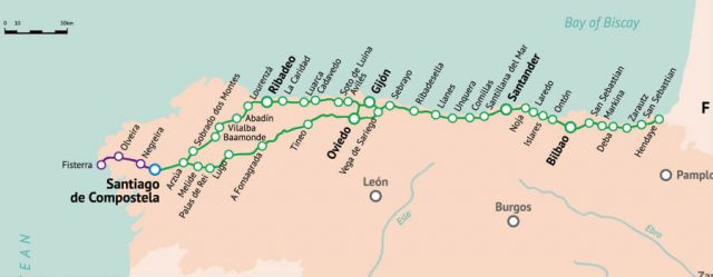 Etapas Camino De Santiago Desde Piedrafita