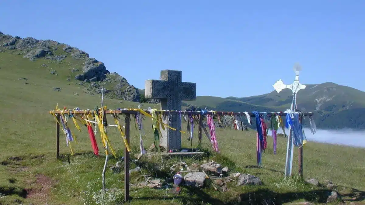 Col o Collado de Lepoeder, entre Saint-Jean-Pied-de-Port y Roncesvalles - Camino Francés :: Guía del Camino de Santiago