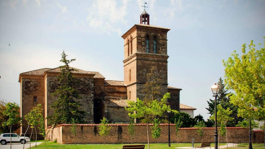 Iglesia de San Esteba, Muruzábal, Navarra - Camino Francés :: Guía del Camino de Santiago