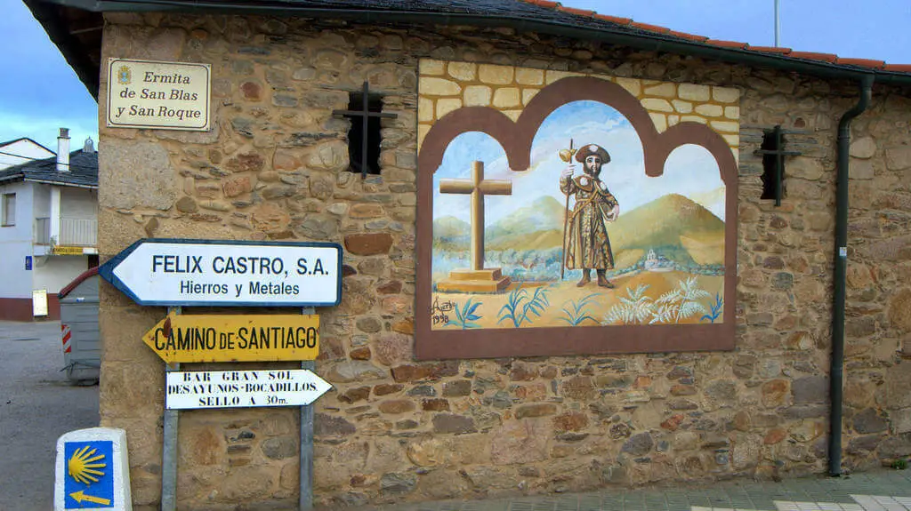 Ermita de San Blas y San Roque, Columbrianos, León - Camino Francés :: Guía del Camino de Santiago