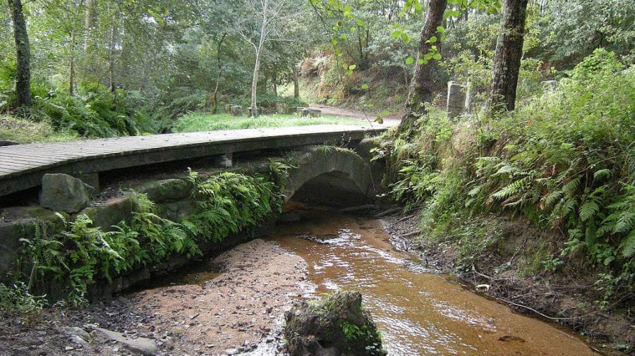 Ponte das Febres o Puente de San Telmo - Camino de Santiago Portugués (Etapa de Tui a O Porriño) :: Guía del Camino de Santiago