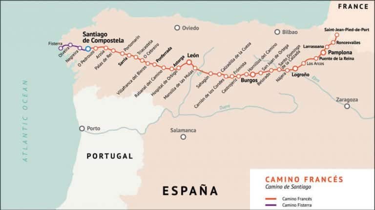 Etapas Camino De Santiago Desde Piedrafita