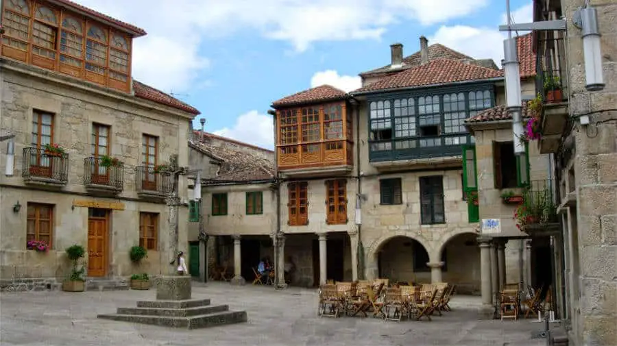 Plaza de la Leña, Pontevedra - Camino Portugués :: Guía del Camino de Santiago