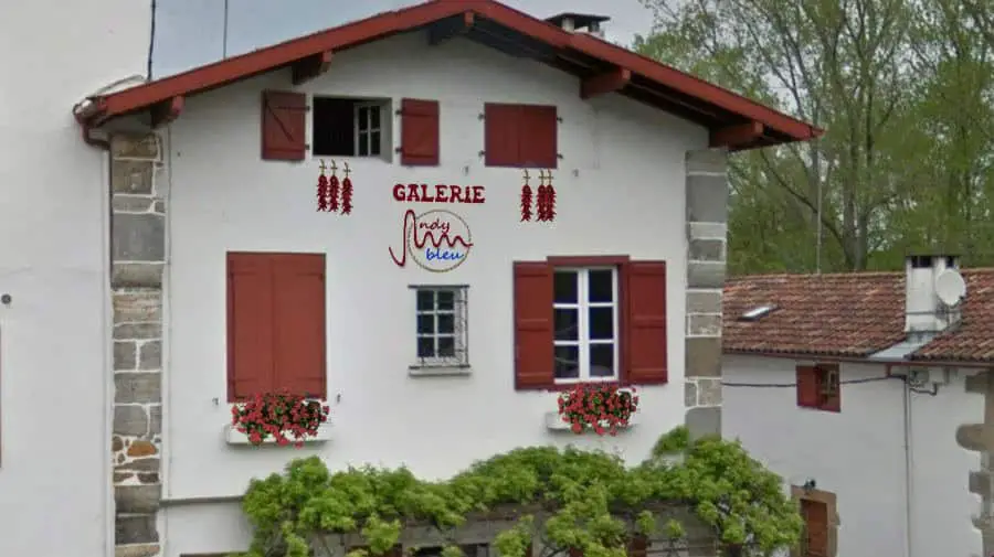 Albergue Galerie d'art Andy Bleu, Espelette, Francia - Camino Baztanés :: Albergues del Camino de Santiago