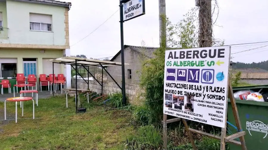Albergue Os Albergues, Boente, La Coruña - Camino Francés :: Albergues del Camino de Santiago