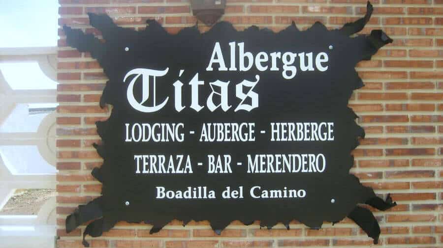Albergue Titas, Boadilla del Camino, Palencia - Camino Francés :: Albergues del Camino de Santiago