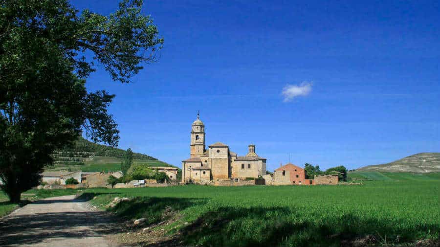 Panorámica de Castrojeriz, Burgos - Camino Francés (Etapa de Hornillos del Camino a Castrojeriz) :: Guía del Camino de Santiago