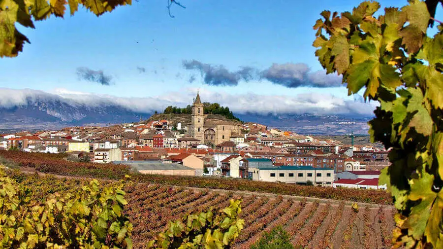 Vista de Navarrete, La Rioja - Camino Francés (Etapa de Logroño a Nájera) :: Guía del Camino de Santiago