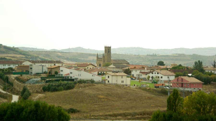 Vista de Obanos, Navarra - Camino Francés :: Guía del Camino de Santiago