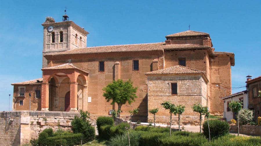 Iglesia de Santa María Magdalena, Población de Campos, Palencia - Camino Francés :: Albergues del Camino de Santiago
