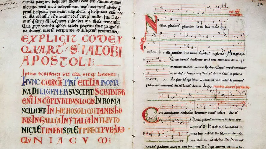 Códex Calixtinus o Códice Calistino :: Albergues del Camino de Santiago