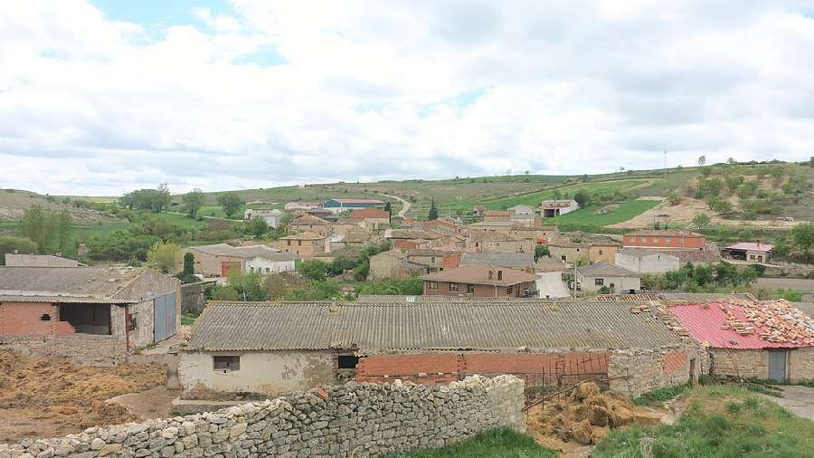 Vista de Castellanos de Castro, Burgos - Camino Francés :: Guía del Camino de Santiago