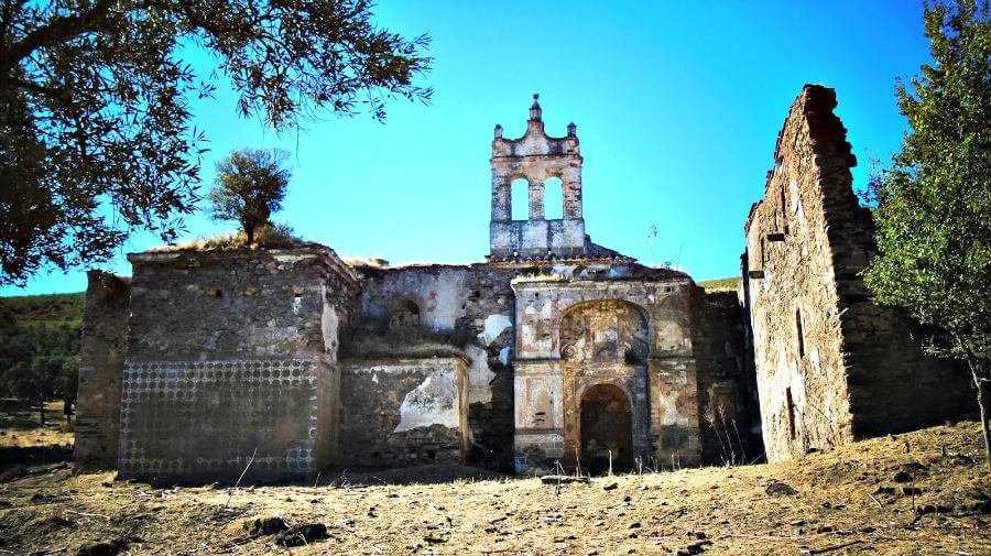 Ruinas del Convento de la Moheda, Guimaldo, Cáceres - Vía de la Plata :: Guía del Camino de Santiago
