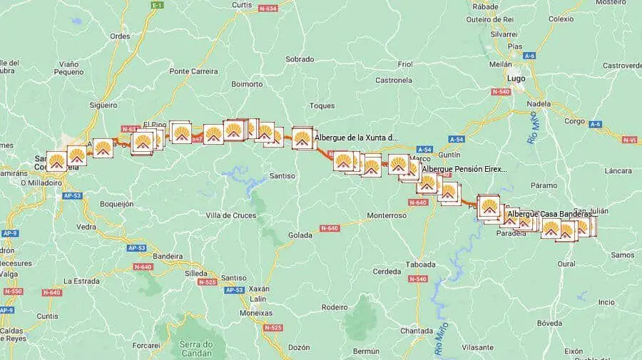 Camino de Santiago desde Sarria: guía de todas las etapas