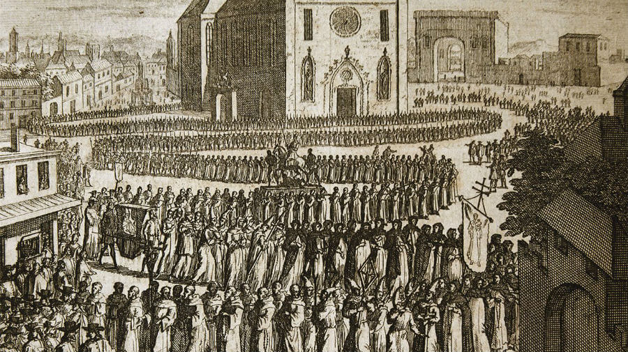 Peregrinación medieval en Santiago :: Guía del Camino de Santiago