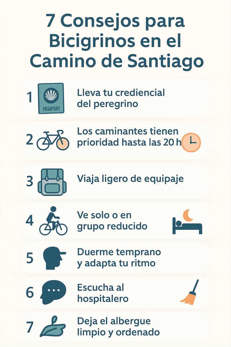 Consejos para bicigrinos :: Guía del Camino de Santiago