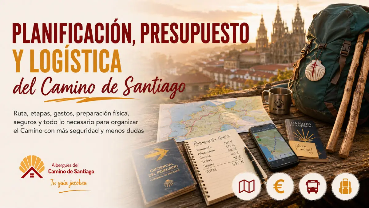 Planificación, presupuesto y logística para el Camino de Santiago