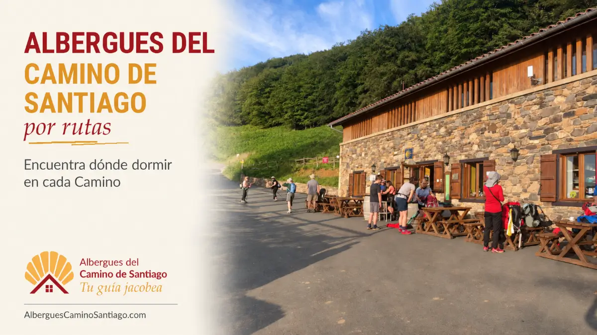 Peregrinos descansando en un albergue del Camino de Santiago
